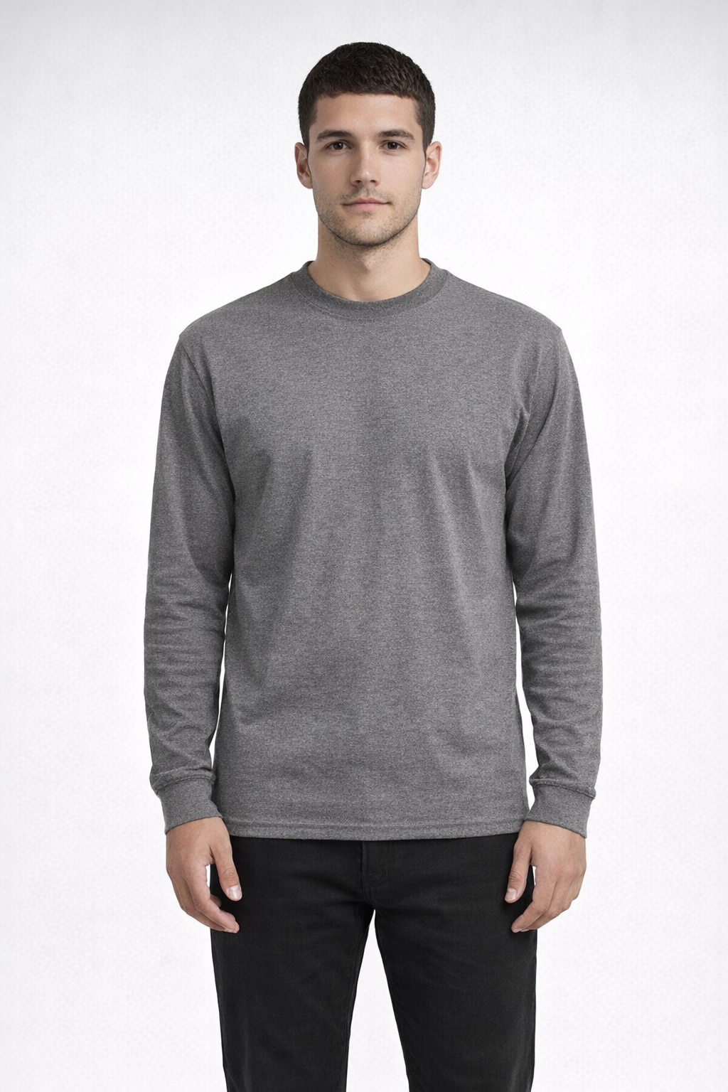 Mv Sport 707 Classic Long Sleeve Tee - Graphite
