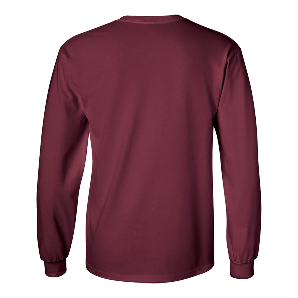 Mv Sport 707 Classic Long Sleeve Tee - Maroon