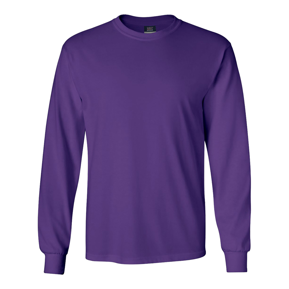 Mv Sport 707 Classic Long Sleeve Tee - Purple