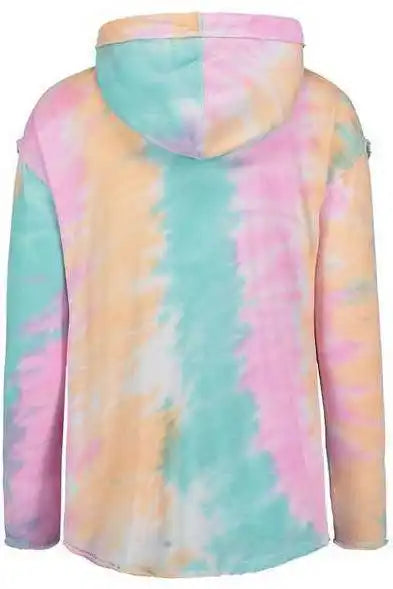 Mv Sport W17122 Women’s Angel Terry Nora Pullover Rainbow Sorbet