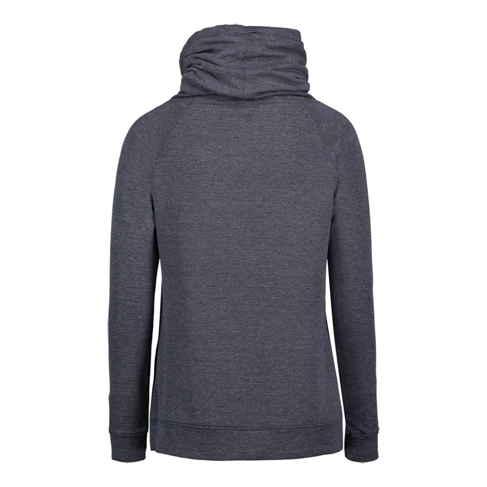 Mv Sport W18706 Heatlast Ladies Faux Cashmere Funnel Neck - Heather Navy
