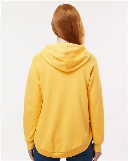 Mv Sport W20172 Women’s Jordan Angel Fleece Hooded Sweatshirt - Sunglow