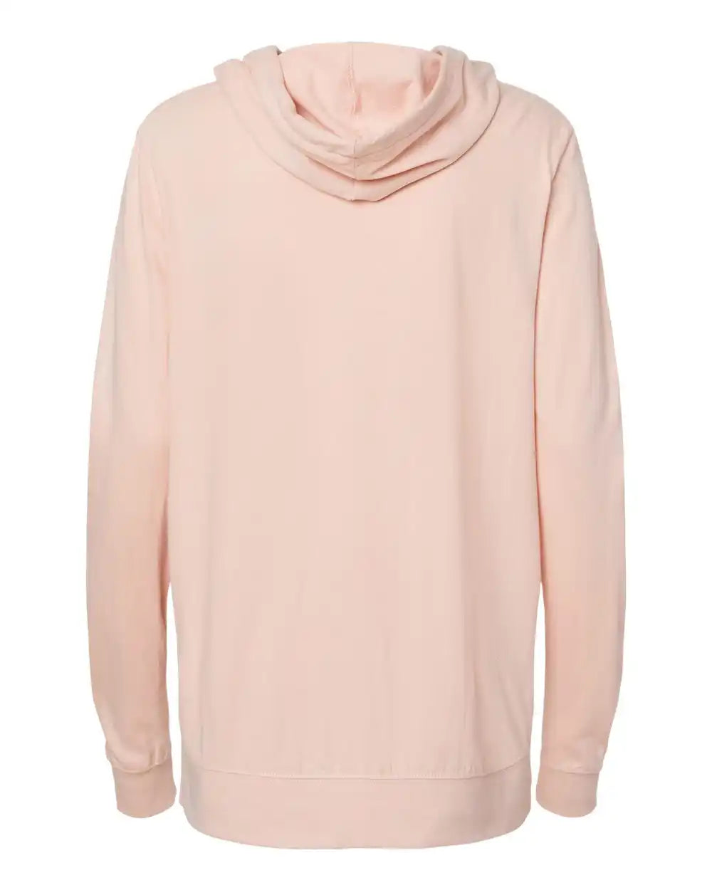 Mv Sport W21404 Women’s Sueded Jersey Hooded Sweatshirt - Cameo Pink