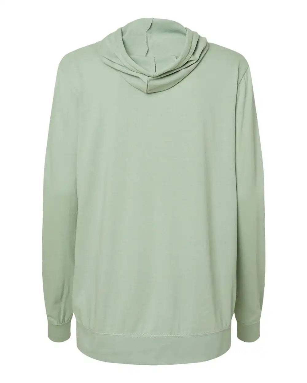 Mv Sport W21404 Women’s Sueded Jersey Hooded Sweatshirt - Greenstone