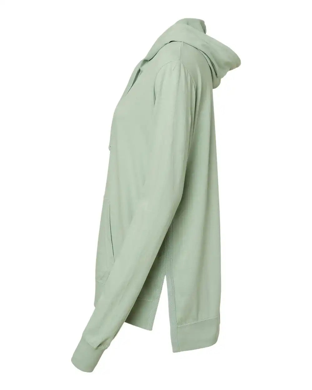 Mv Sport W21404 Women’s Sueded Jersey Hooded Sweatshirt - Greenstone