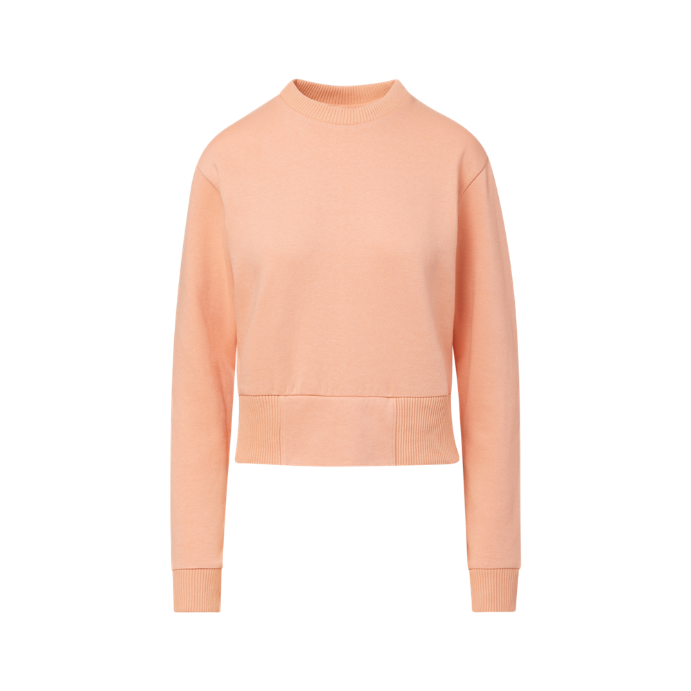 Mv Sport W22106 Romi Extended Rib Crew - Creamsicle