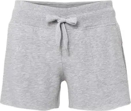 Mv Sport W23151 Women’s Jolene Fundamental Fleece Shorts - Heather Gray