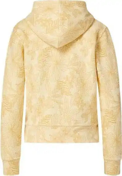 Mv Sport W24105 Women’s Maddie Floral Print Hooded Sweatshirt Sun Ray