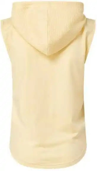 Mv Sport W24131 Women’s Kinsley Sleeveless Hooded Sweatshirt - Sun Ray