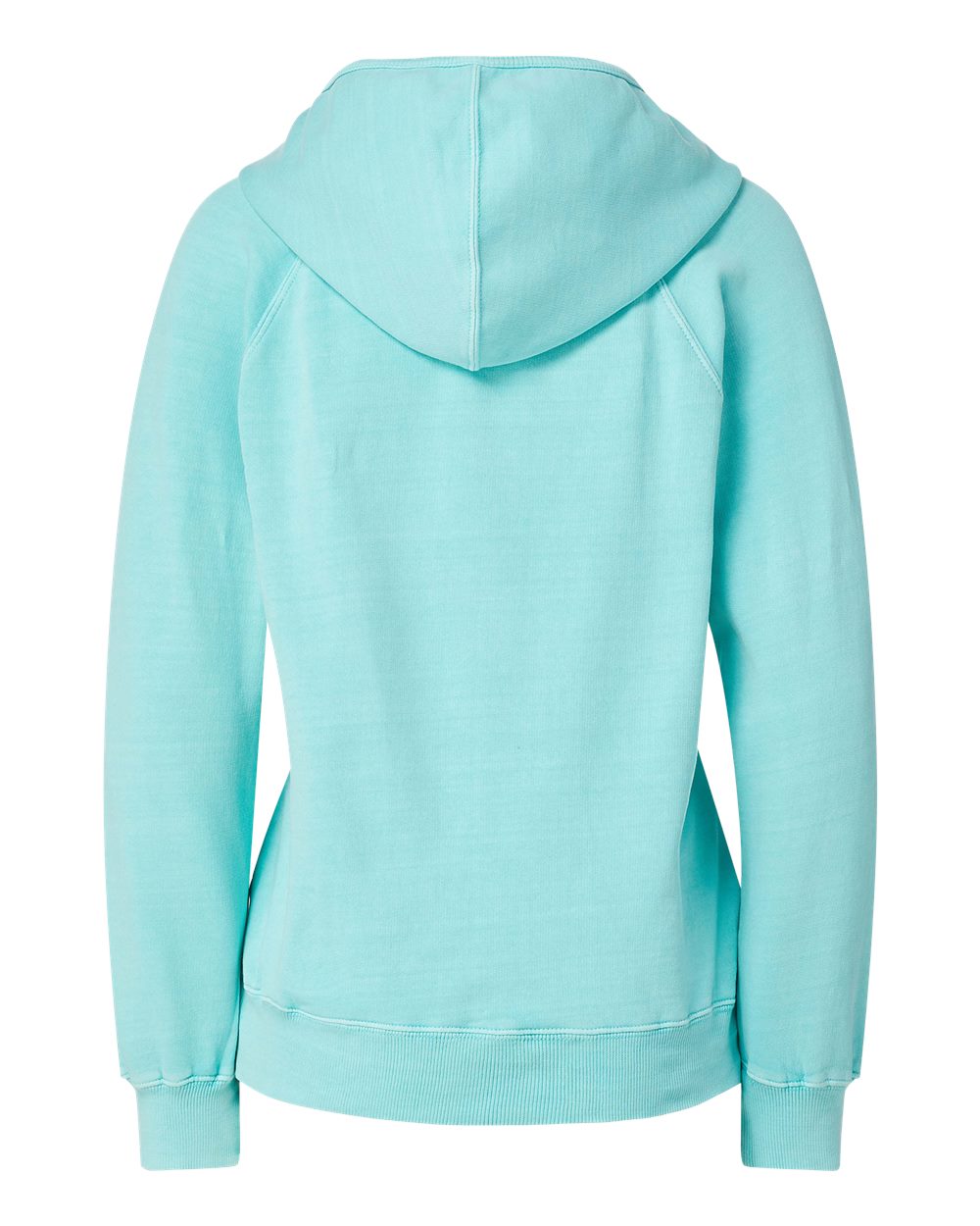 Mv Sport W24707 Women’s Coastal Color Hooded Sweatshirt - Barbados Blue