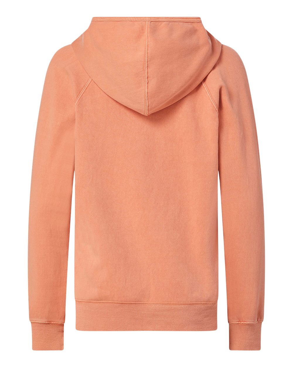 Mv Sport W24707 Women’s Coastal Color Hooded Sweatshirt - Tangy Tangerine