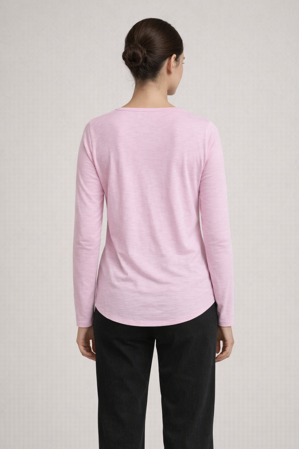 Mv Sport W24726 Tori Slub Long Sleeve Tee - Wisteria