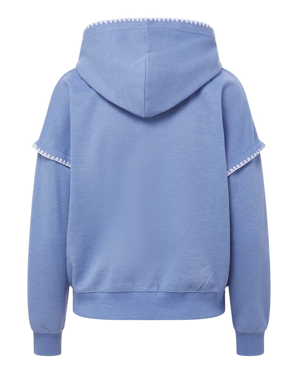 Mv Sport W25115 Women’s Mood & Vibe™ Teegan Crafty Hooded Sweatshirt - Blue Iris