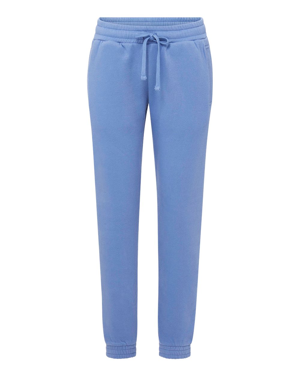 Mv Sport W25153 Women’s Vintage Fleece Joggers - Blue Iris