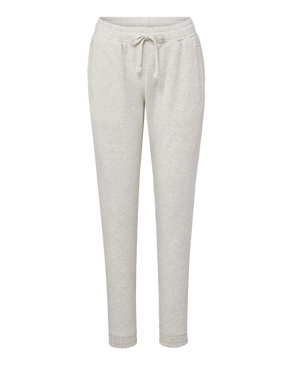 Mv Sport W25153 Women’s Vintage Fleece Joggers - Oatmeal