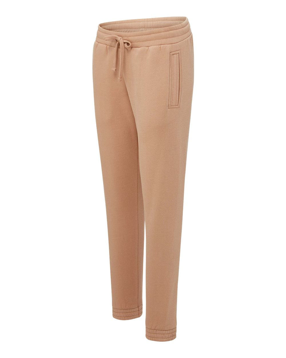 Mv Sport W25153 Women’s Vintage Fleece Joggers - Praline