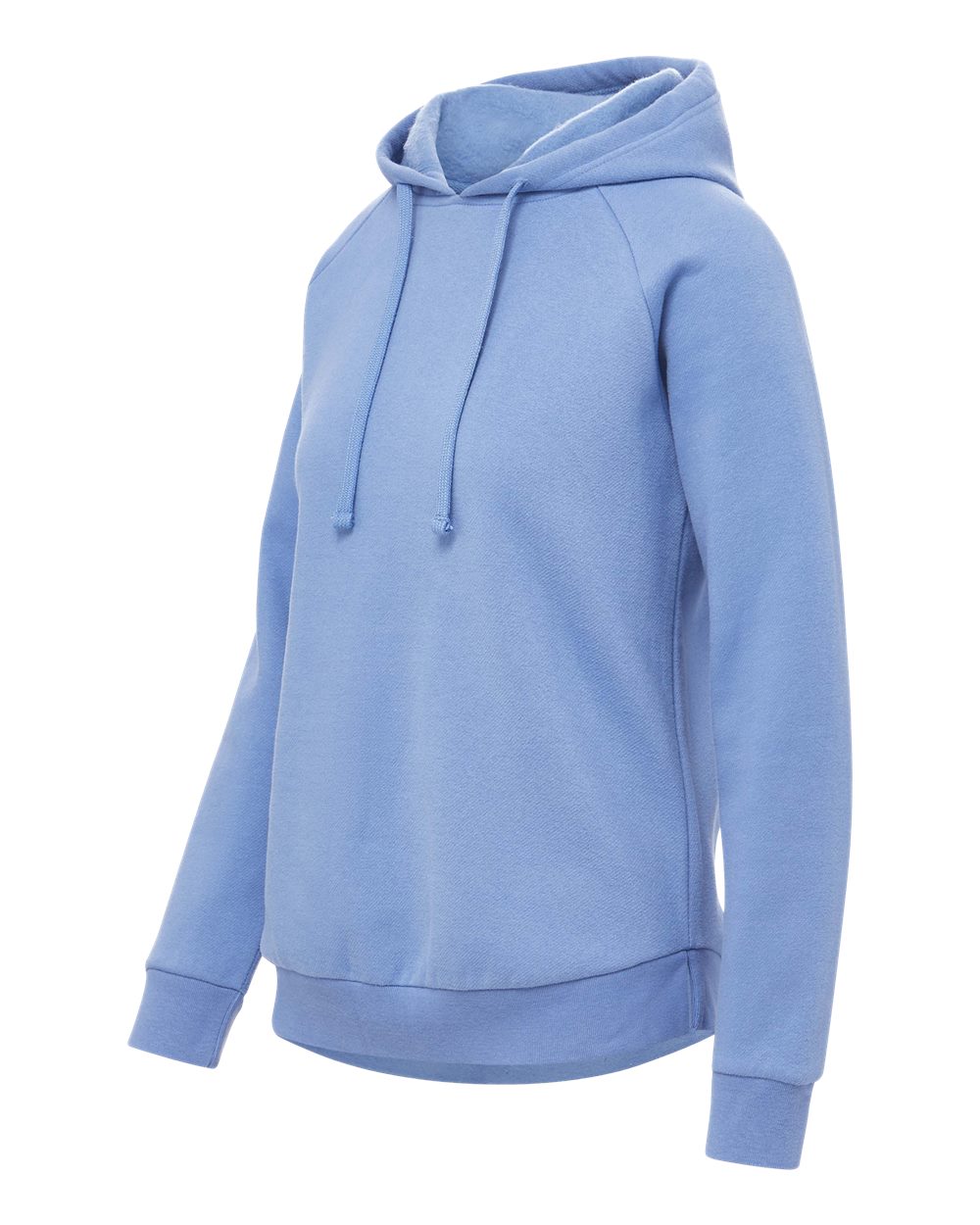 Mv Sport W25164 Women’s Vintage Fleece Hooded Sweatshirt - Blue Iris