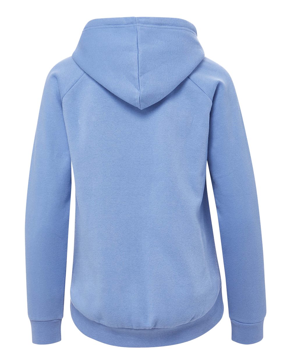 Mv Sport W25164 Women’s Vintage Fleece Hooded Sweatshirt - Blue Iris