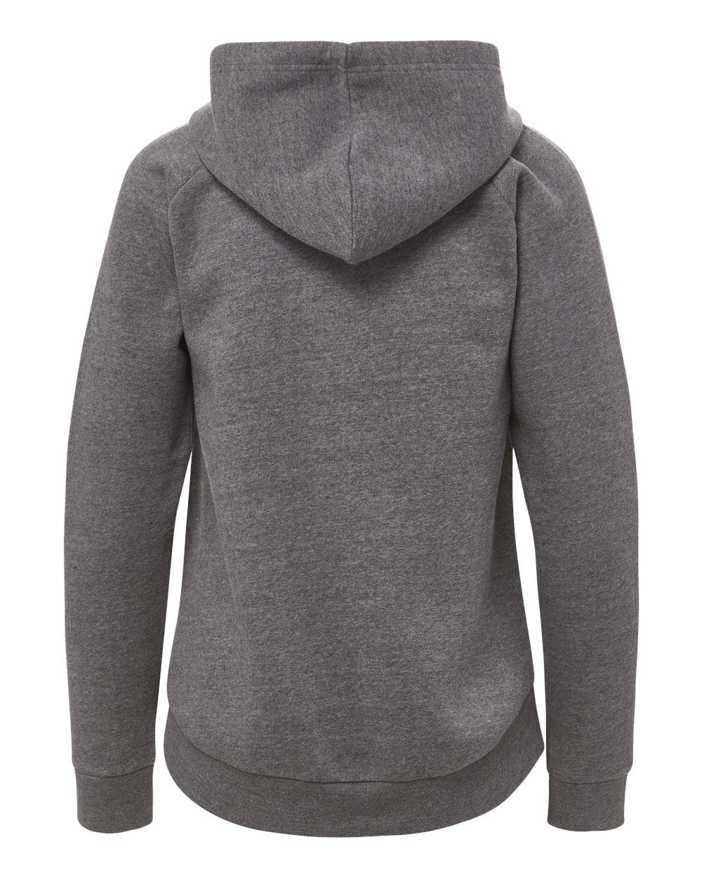 Mv Sport W25164 Women’s Vintage Fleece Hooded Sweatshirt - Charcoal