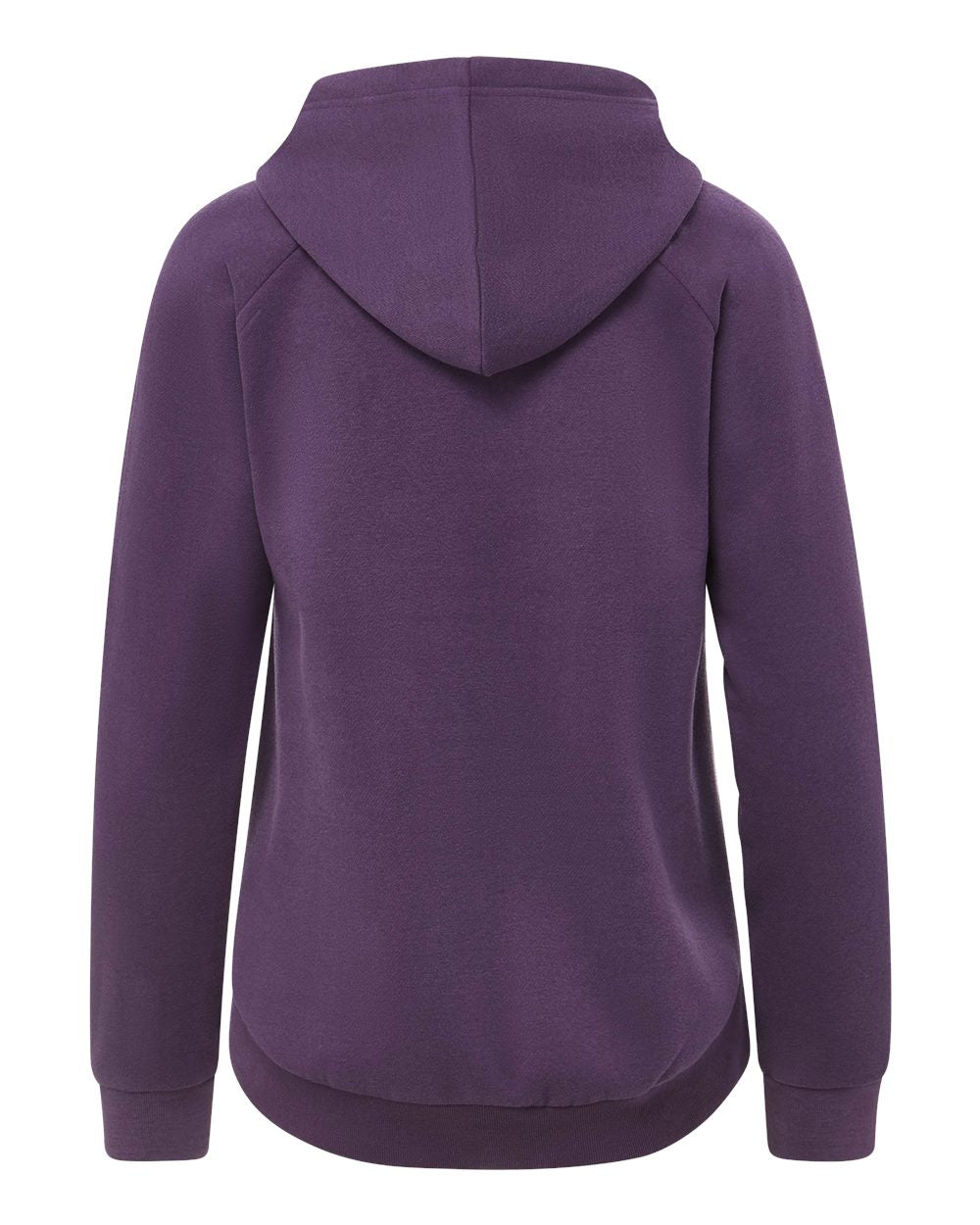 Mv Sport W25164 Women’s Vintage Fleece Hooded Sweatshirt - Eggplant