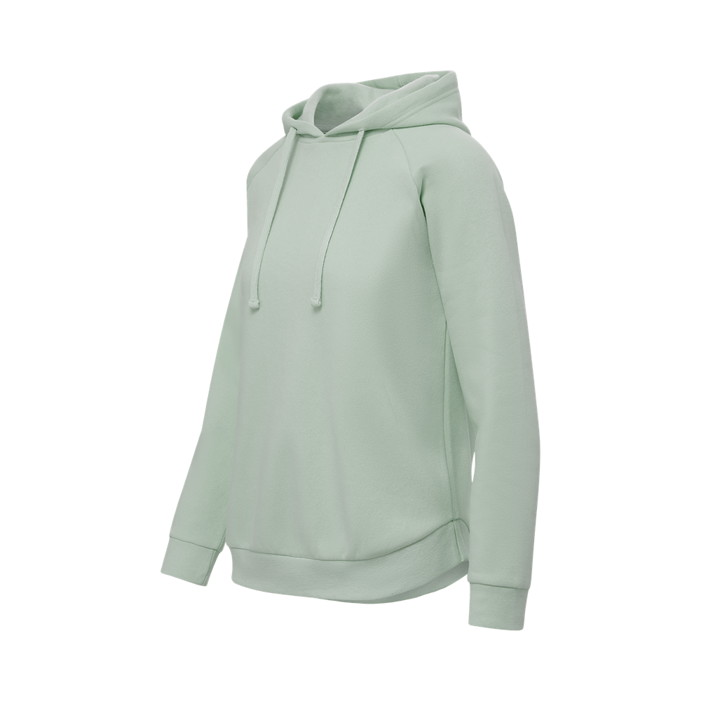 Mv Sport W25164 Women’s Vintage Fleece Hooded Sweatshirt - Greenstone