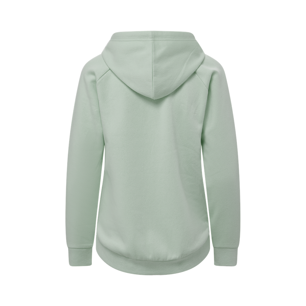 Mv Sport W25164 Women’s Vintage Fleece Hooded Sweatshirt - Greenstone