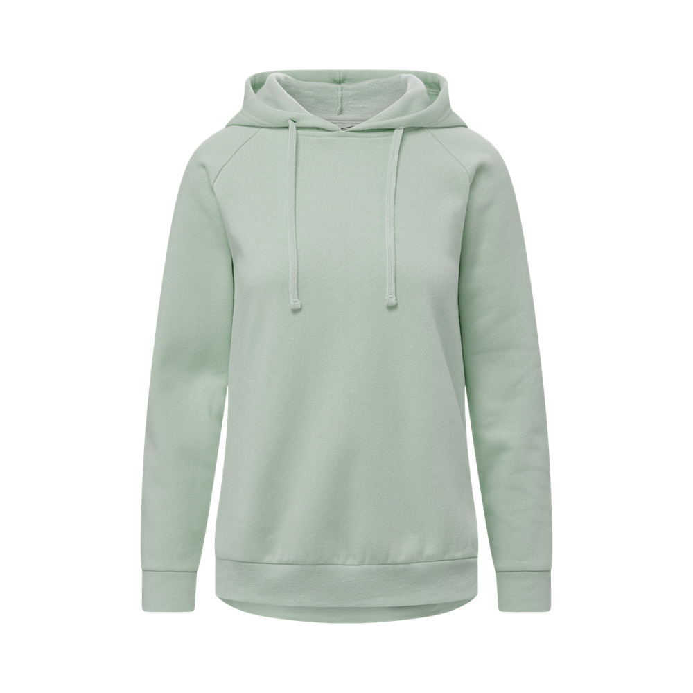 Mv Sport W25164 Women’s Vintage Fleece Hooded Sweatshirt - Greenstone