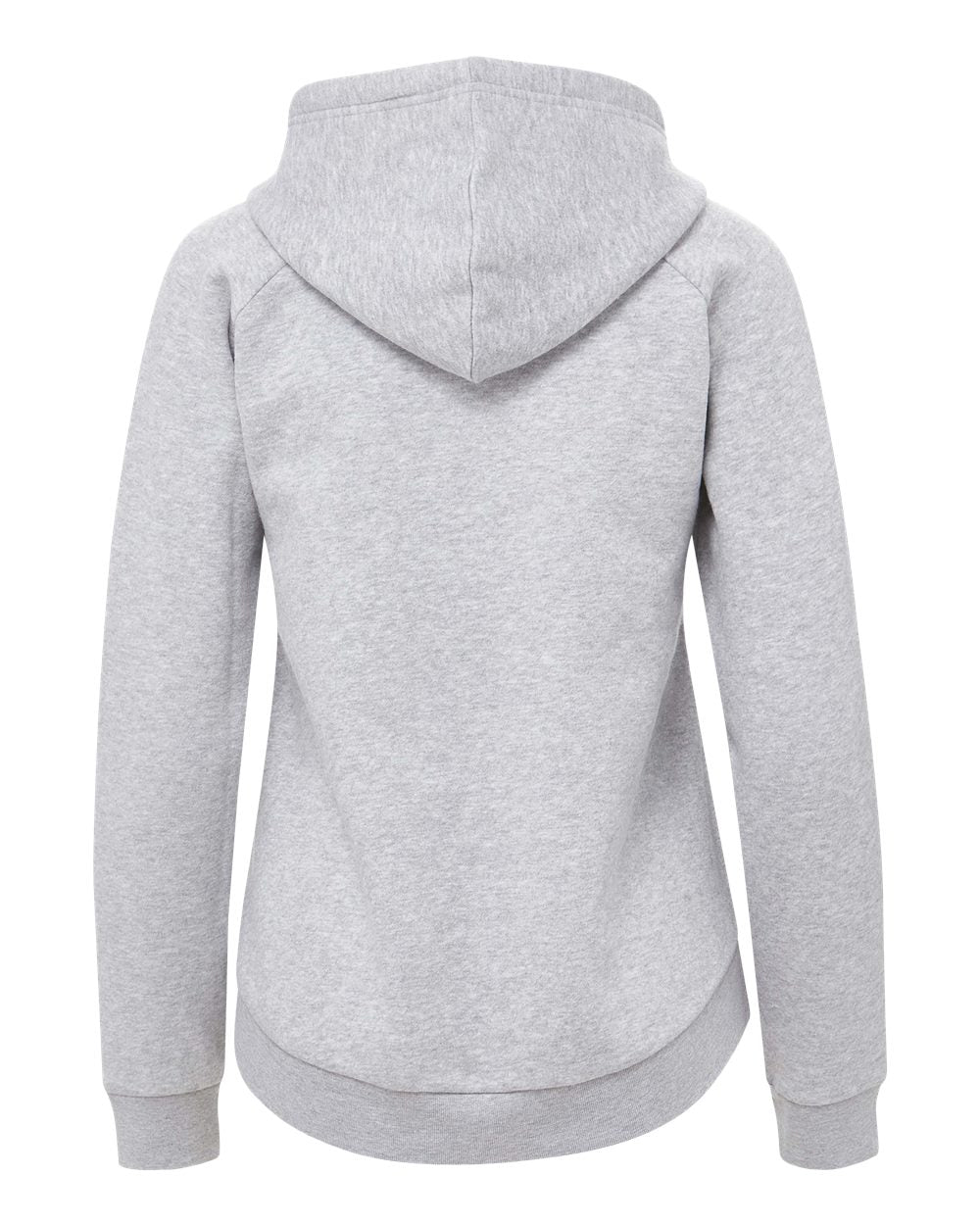 Mv Sport W25164 Women’s Vintage Fleece Hooded Sweatshirt - Heather Grey