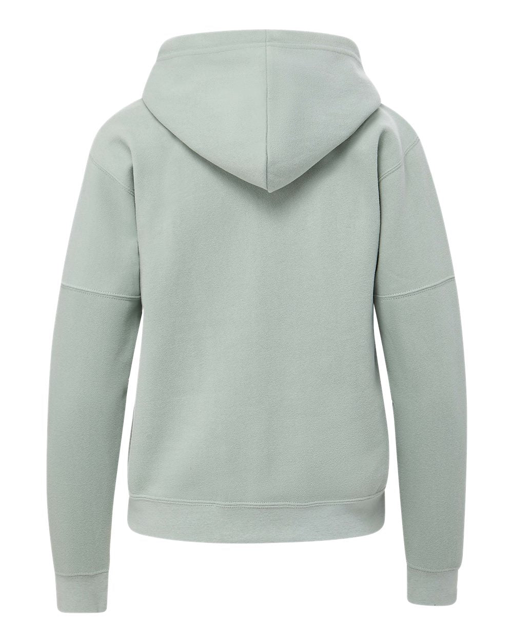 Mv Sport W25165 Women’s Vintage Fleece Hooded Full-zip Sweatshirt - Greenstone