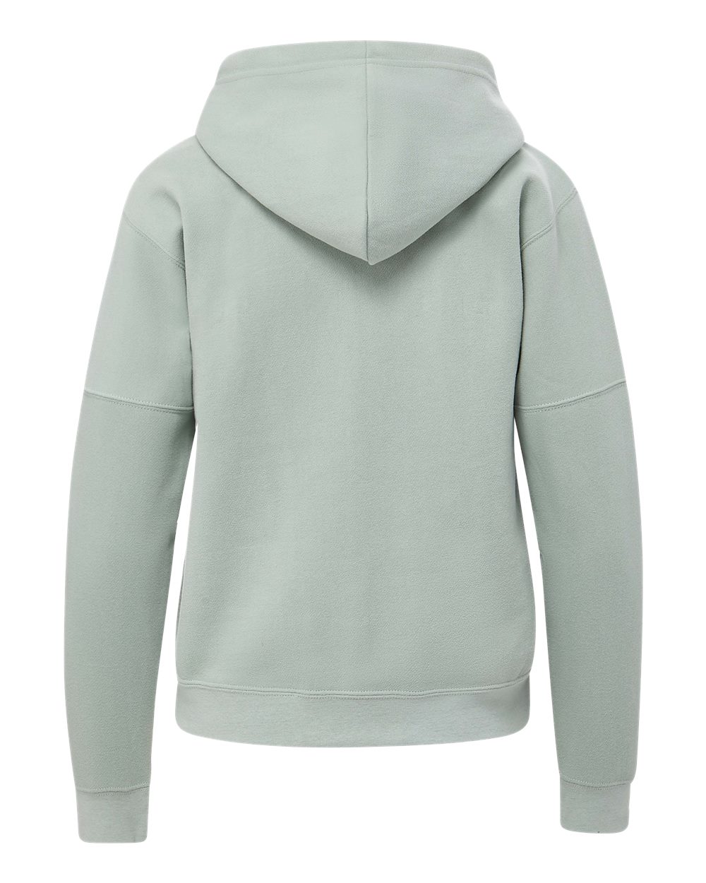 Mv Sport W25165 Women’s Vintage Fleece Hooded Full-zip Sweatshirt - Greenstone