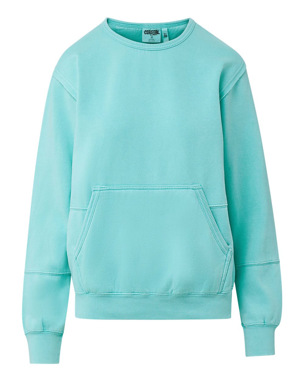 Mv Sport W25167 Women’s Coastal Color Sweatshirt - Barbados Blue