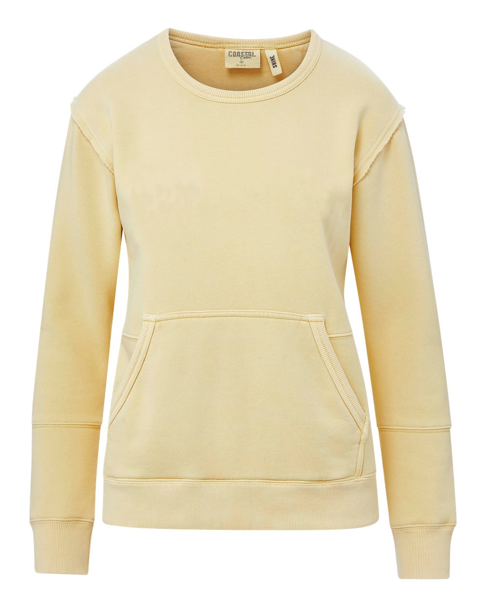 Mv Sport W25167 Women’s Coastal Color Sweatshirt - Sun Kissed