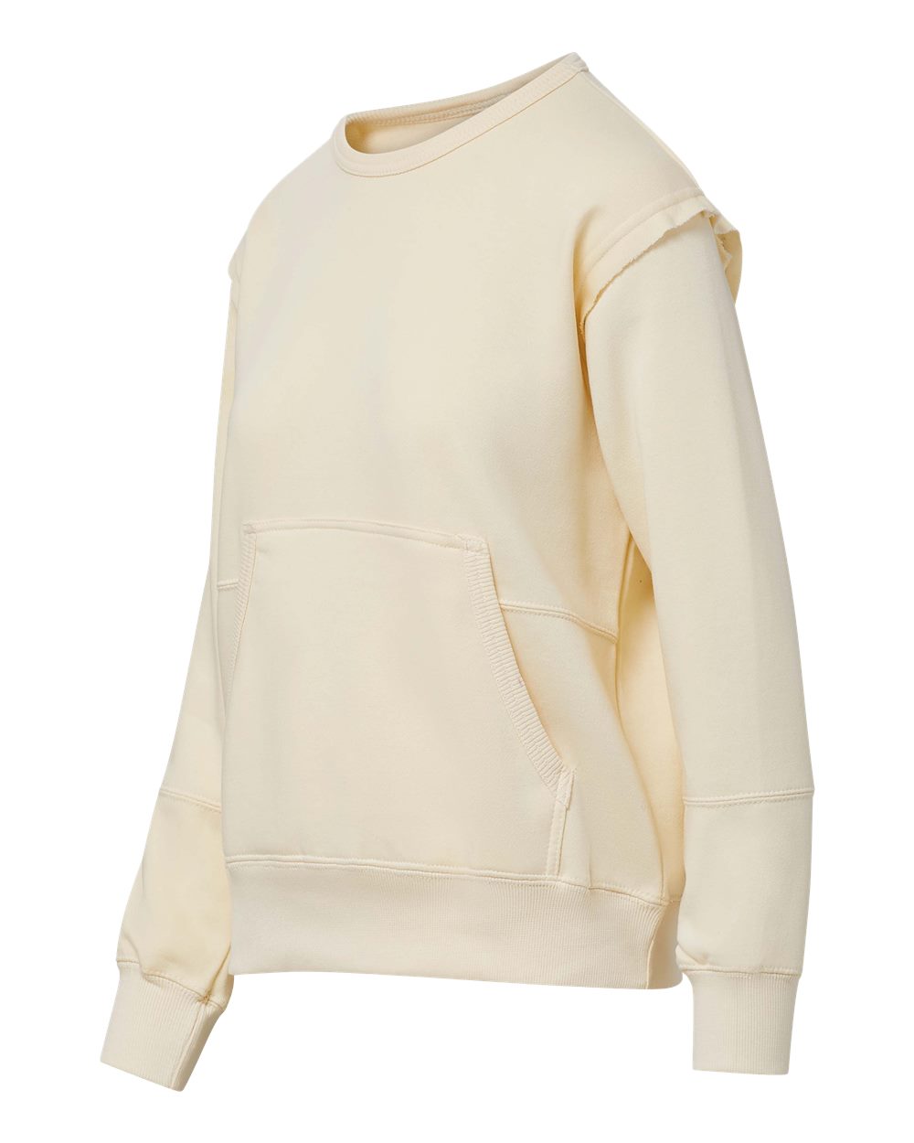 Mv Sport W25167 Women’s Coastal Color Sweatshirt - Vanilla