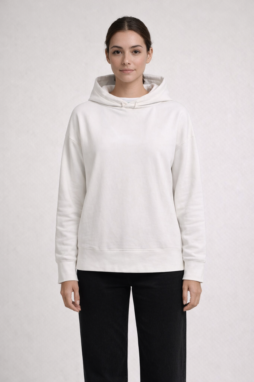 Mv Sport W26162 Mood & Vibe Motif Hood - White