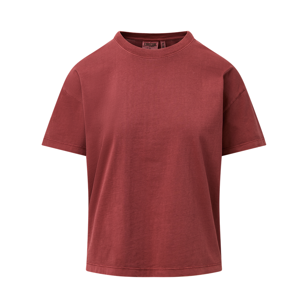 Mv Sport W26434 Coastal Color Ladies Tee - Adobe Brick
