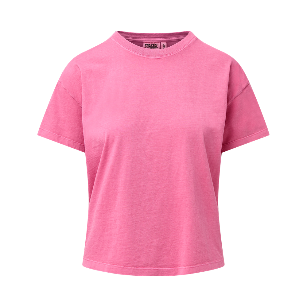 Mv Sport W26434 Coastal Color Ladies Tee - Pinky Promise