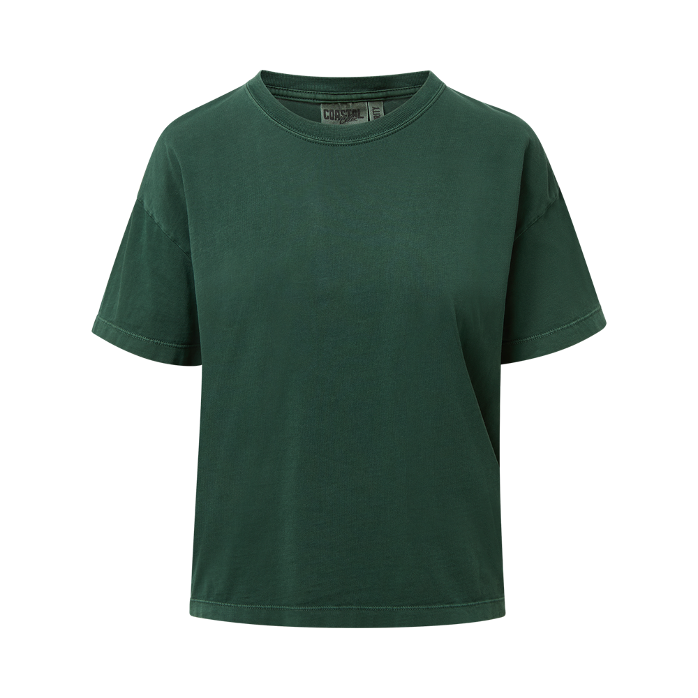 Mv Sport W26434 Coastal Color Ladies Tee - Verdant Forest