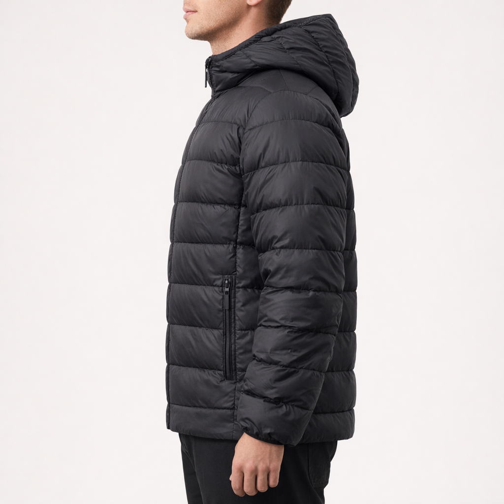 Mv Sport W26715 Weatherproof Womens Polyfill Hooded Puffer