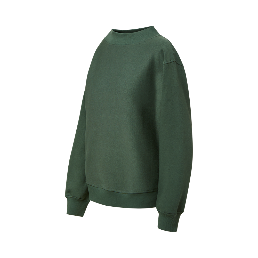 Mv Sport W27104 Pro-weave Ladies Mock Neck - Athletic Forest