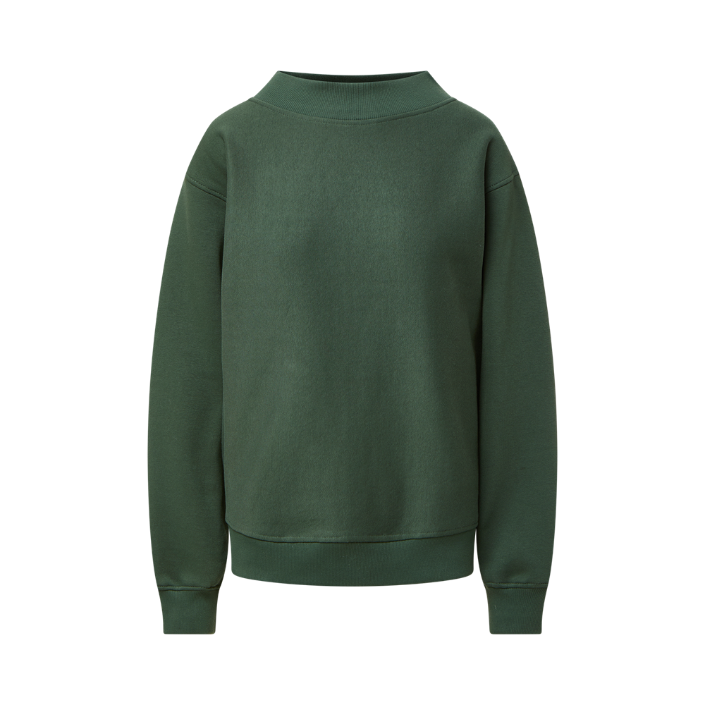Mv Sport W27104 Pro-weave Ladies Mock Neck - Athletic Forest