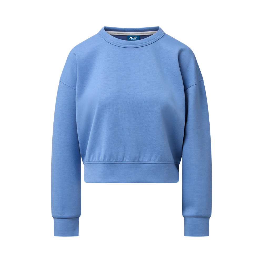 Mv Sport W27141 Move by Ladies Flex Crew - Blue Iris