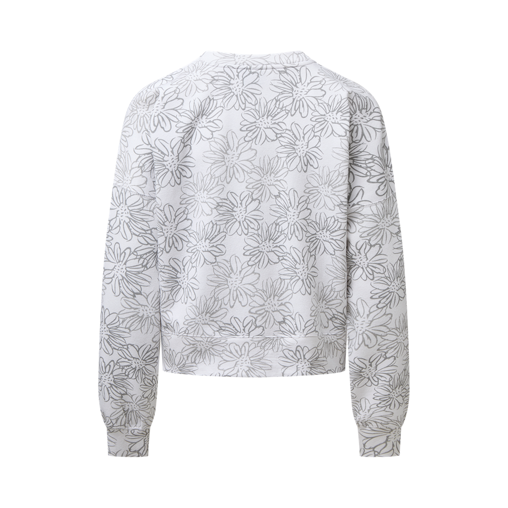 Mv Sport W27145 Mood & Vibe Meadow Crew - Floral Print