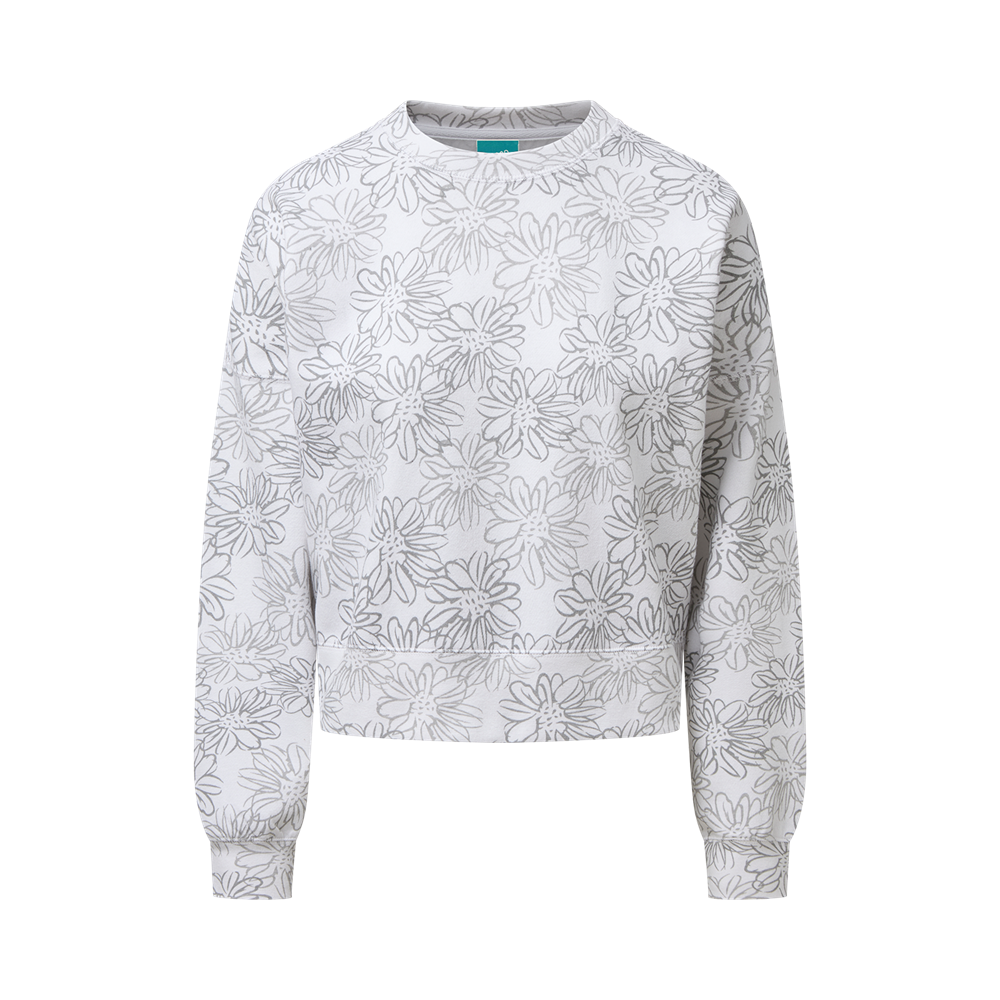 Mv Sport W27145 Mood & Vibe Meadow Crew - Floral Print