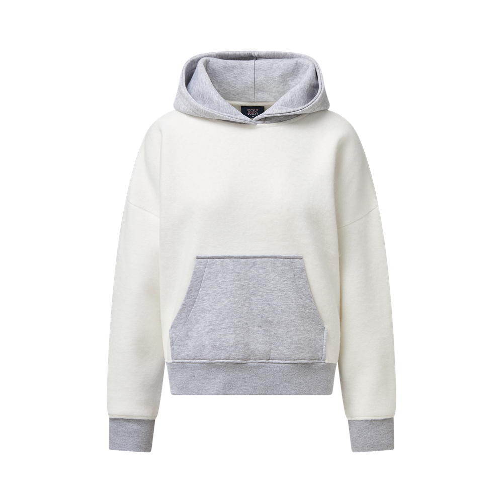 Mv Sport W27151 Rory Reverse Fleece Hood - Ivory