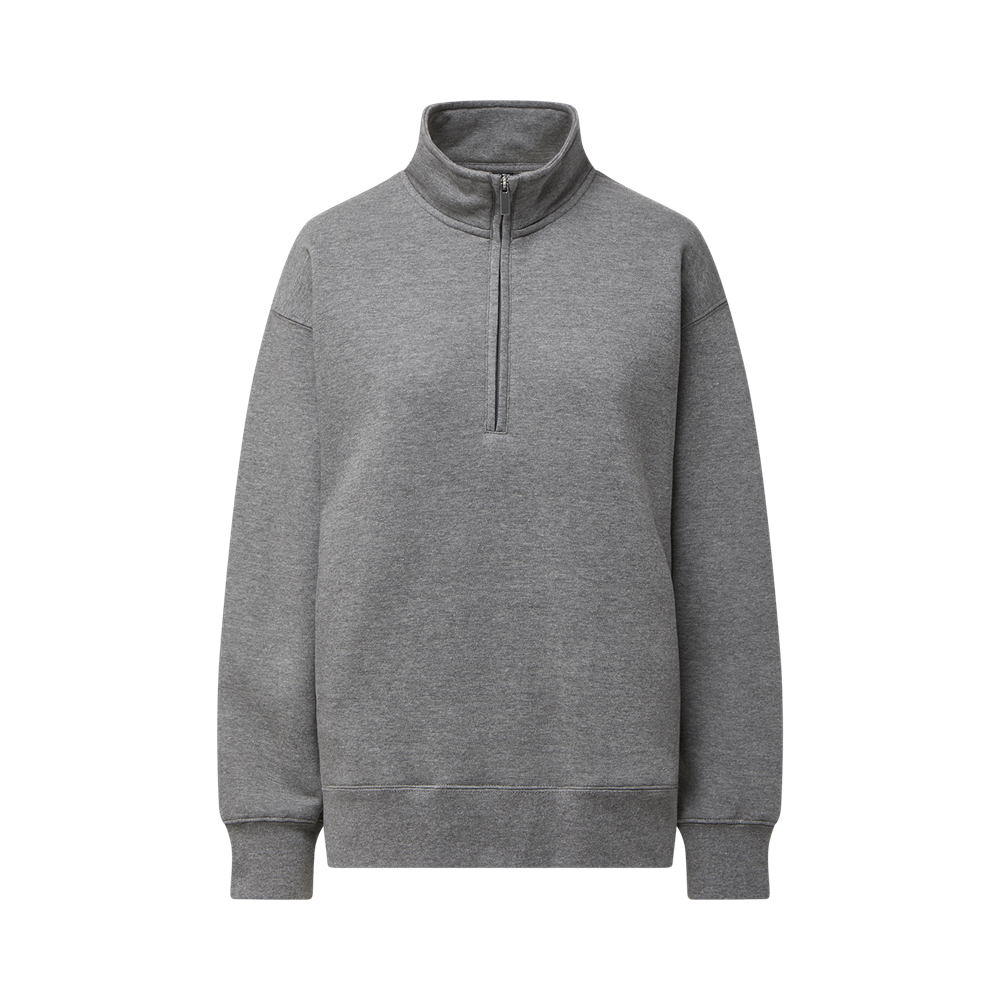 Mv Sport W27189 Fundamental Fleece Ladies q Zip - Graphite