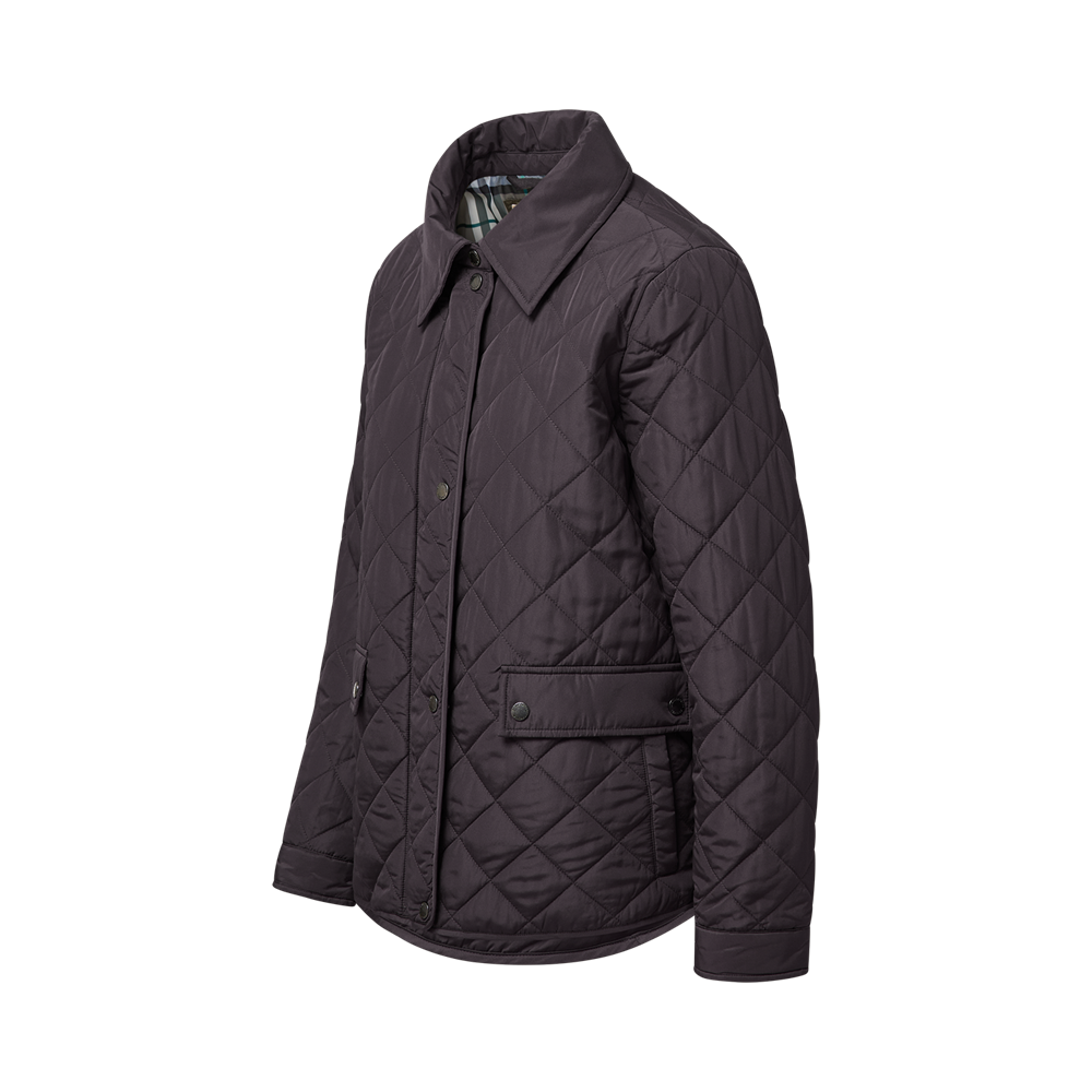 Mv Sport W27713 Weatherproof Vintage Ladies Diamond Quilted Jacket - Black