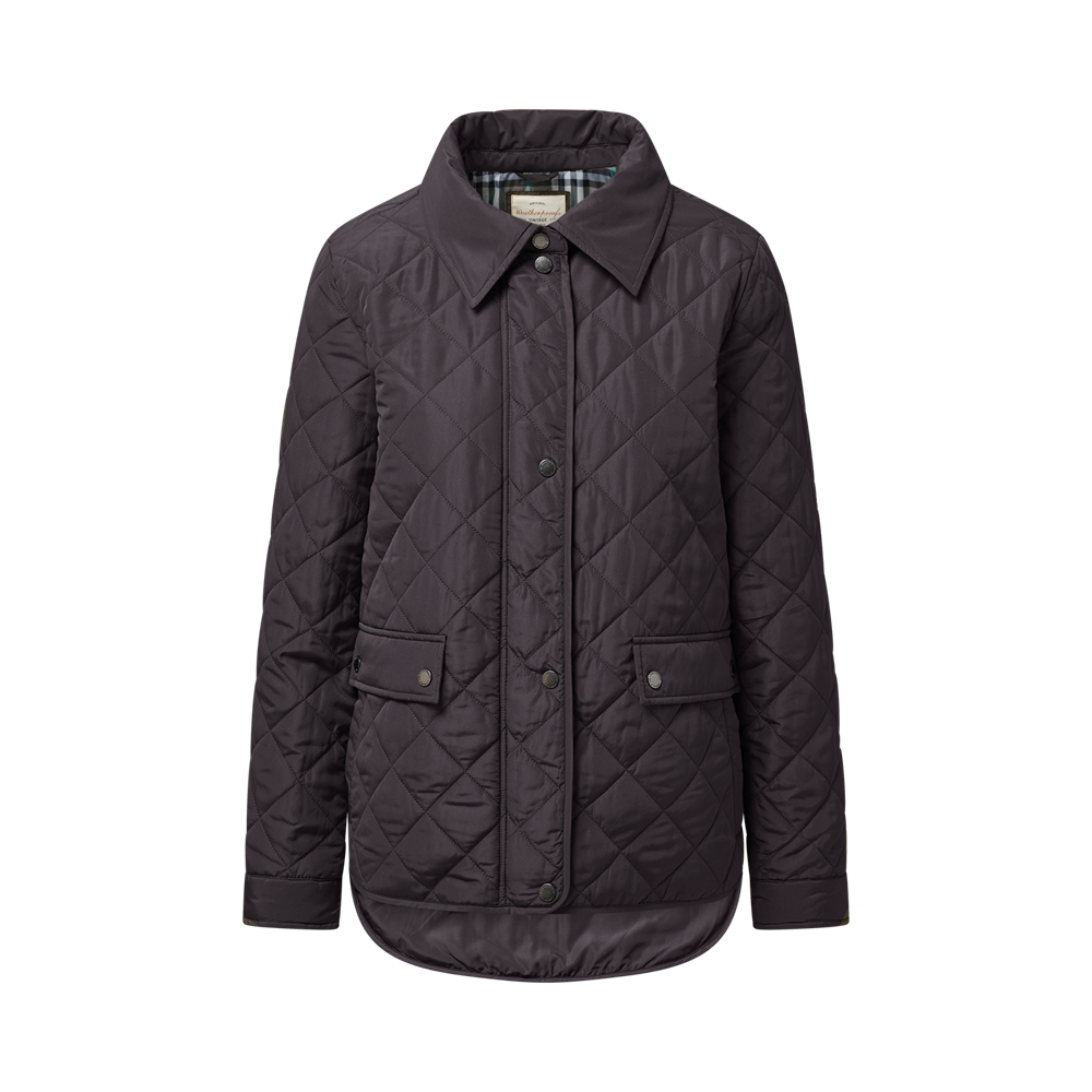 Mv Sport W27713 Weatherproof Vintage Ladies Diamond Quilted Jacket - Black