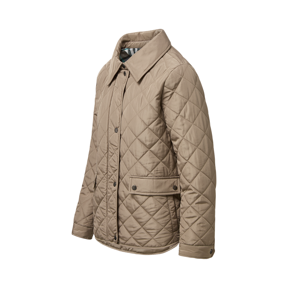 Mv Sport W27713 Weatherproof Vintage Ladies Diamond Quilted Jacket - Driftwood