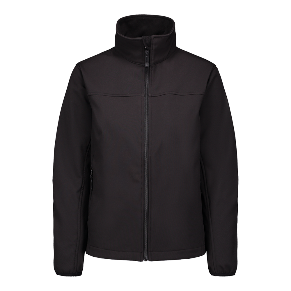 Mv Sport W6500 Weatherproof Ladies Soft Shell Jacket - Black