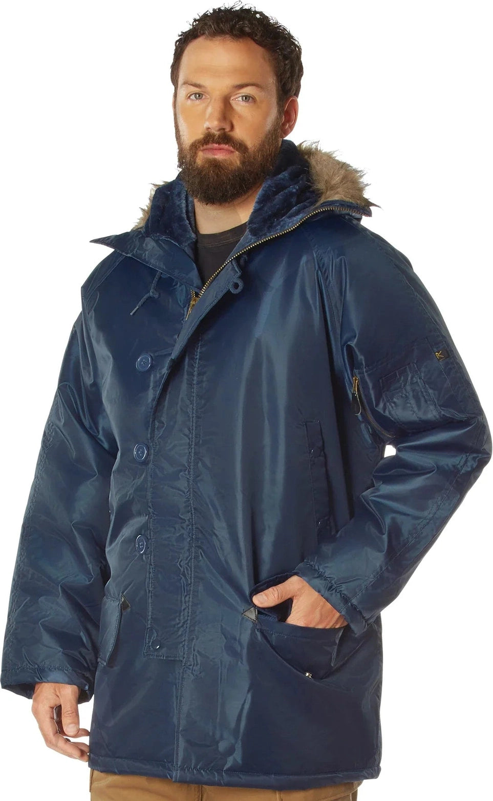 N-3b Parka - Navy Blue / s